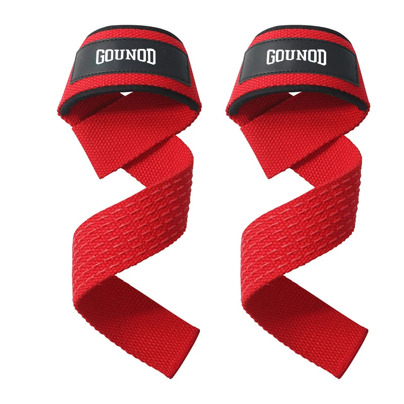 1/3sets TWeightlifting Straps Anti-Slip Silicone Lifting Wrist Straps Strength Training Deadlifts Crossfit Hand Grips Wrist