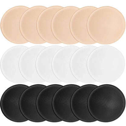 2/20pcs Soft Bra Pads Inserts Removable Bra Pad for Women Breast Push Up Enhancer Bra Pad Sport Bras Cups Insert Bikini Swimsuit