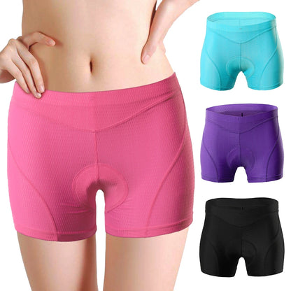 Women’s 3D Padded Bike Underwear – MTB Cycling Shorts