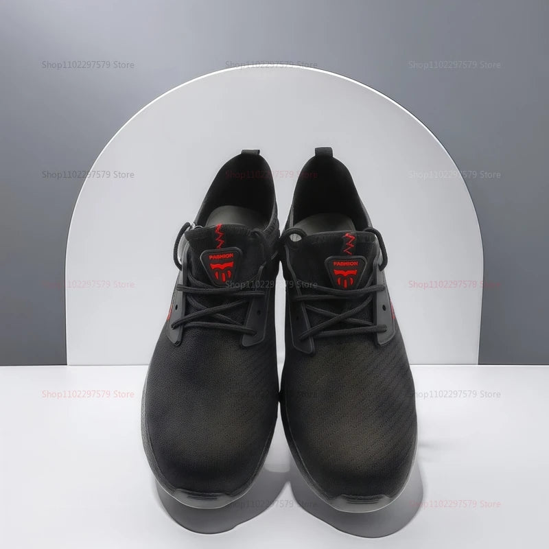 Men's work safety shoes Sports shoes Anti-puncture and anti-smash protection shoes Lightweight men's casual shoes Safety boots
