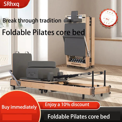 Pilates rollaway bed Fitness equipment Yoga studio Gym pilates reformer machine Ladder Private club Home Bodybuilding Exercise