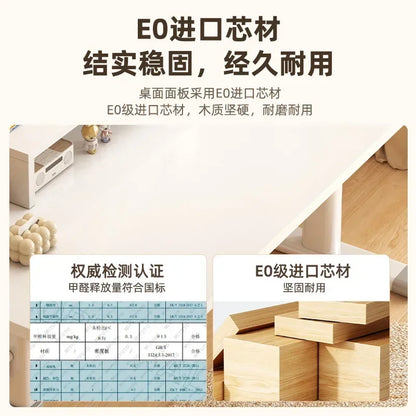 Modern Computer Standing Desk, Adjustable Height Electric Sit Stand Up Down student study Table, 47 Inch Ergonomic Rising Desks