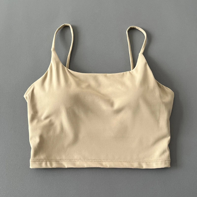 Straps camisoles fitness vests quick drying new yoga tops women's outerwear underwear sports bras