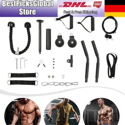 Fitness Cable Pulley System – Corrosion-Resistant