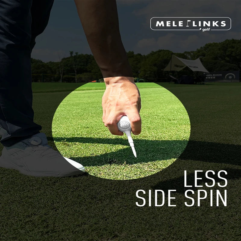 1 Box 4 Pcs Golf Tees 30.5*100 mm Reduces Friction Side Spin Step Down Plastic Petal Type Adjustable Tee Golf Accessories