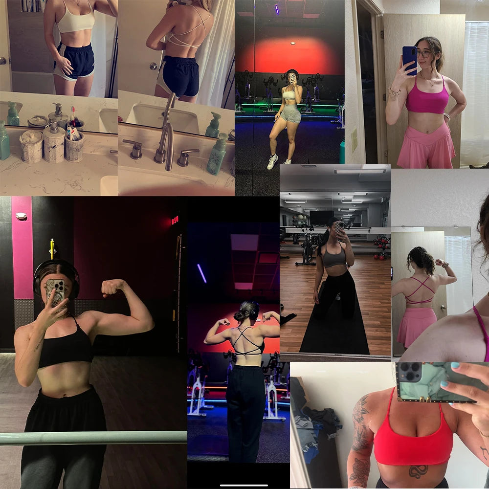 Fitness Sport Top Bras Yoga Bra Female Women Sportswear Female Underwear Running Push Up Sports Bra Crop Gym Top for Fitness