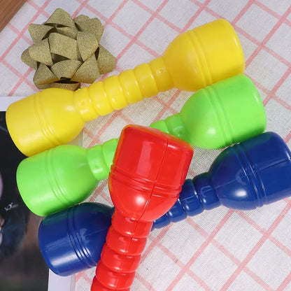 2Pcs Plastic Dumbbells Children'S Sports Fitness Dumbbells Fitness Equipment Children Dumbbells Toddler Toys Fitness Barbell