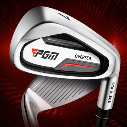 PGM Golf Clubs,#5/6/7/8/9/P/S IRON Right Handed Practice Pole, Men Women Carbon Shaft Stainless Steel Head Golf Clubs TIG051