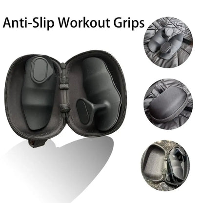 2PCS New Anti-Slip Workout Grips for Men Women Weight Lifting Deadlift Pull-Up Grips Finger Expander Grip Strengthener