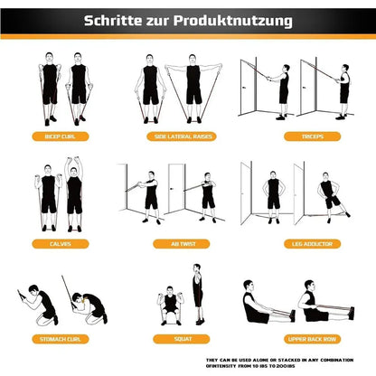 Resistance Bands Set – Strength Training Pull Rope