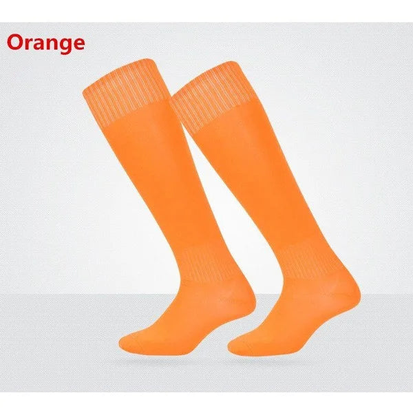 Men's Sport Socks Breathable Over Knee Football Soccer Long Socks