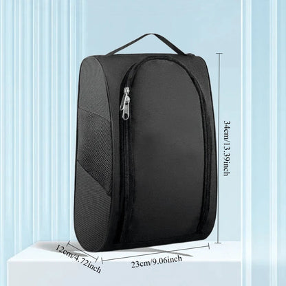 Golf Shoe Bag Oxford Cloth Shoe Carrier Bags Breathable Lightweight Golf Handbag Dustproof Football Tennis Shoe Bag