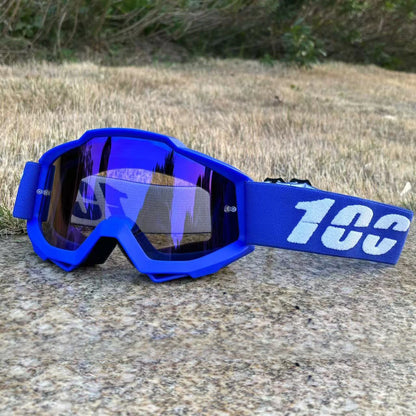 100 High Quality Motocross Racing Goggles Outdoor Windproof Motorcycle Goggles  Sports Safety Protective  Cycling Mtb Goggles
