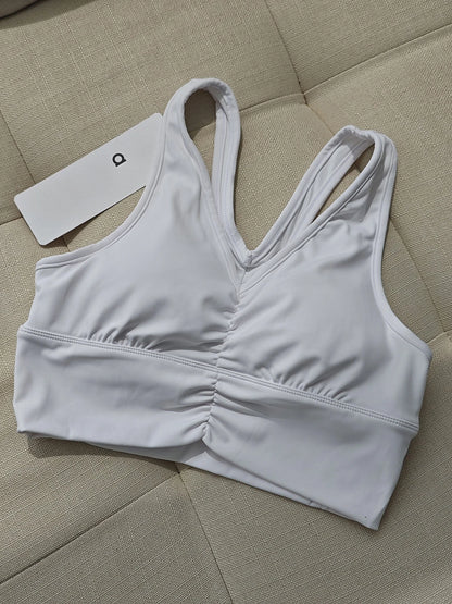 Women Sports Underwear  Top Women Tight Elastic Gym Sport Yoga Bras Crop Top Yoga Clothes Stretch Sexy Women's Sports Bra