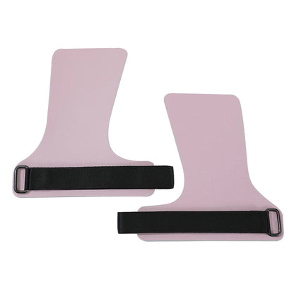 A Pair of Carbon No Finger Hole Hand Grips for Crossfit Pull Ups Cross Training Kettlebell Gymnastics Workout Palm Protector