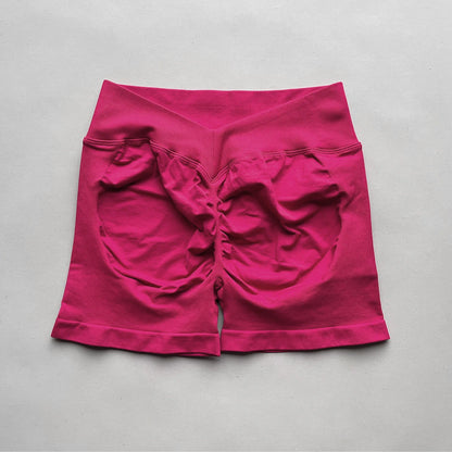 Keep Short Gym Woman High Waist Fitness Training Yoga Clothing Running Butt Lifting Workout Leggings Cycling Sports Shorts