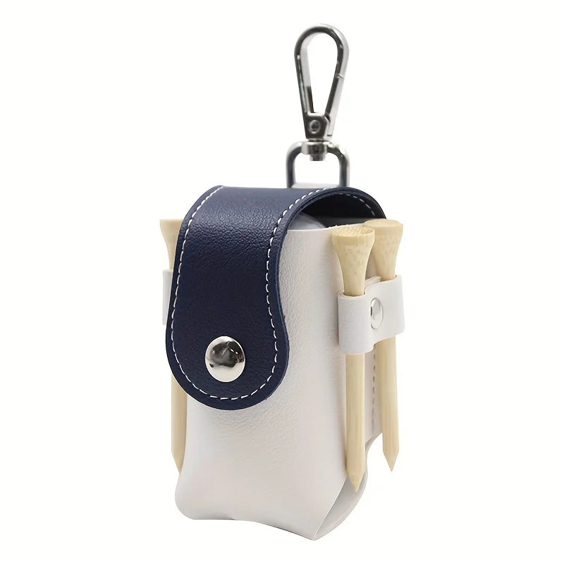 1PC portable mini golf bag, small purse, professional storage bag with Hook, suitable for golf course and indoor golf.