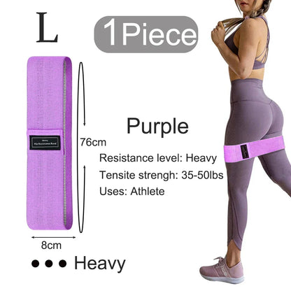 WOSWEIR Elastic Resistance Bands Set for Workout