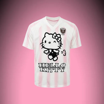 25/26 Latest Hot Sale Cartoon Soccer Badminton Jersey T-shirt Same Sports Training Clothes for Adults Kids Men's Ladies Tops