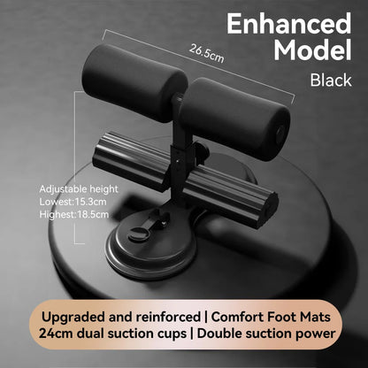 Situp Aid Exercise Rubber Suction Cups Floor Height Adjustable Non Slip Exercised Fitness Equipment Home Workout Sit Up