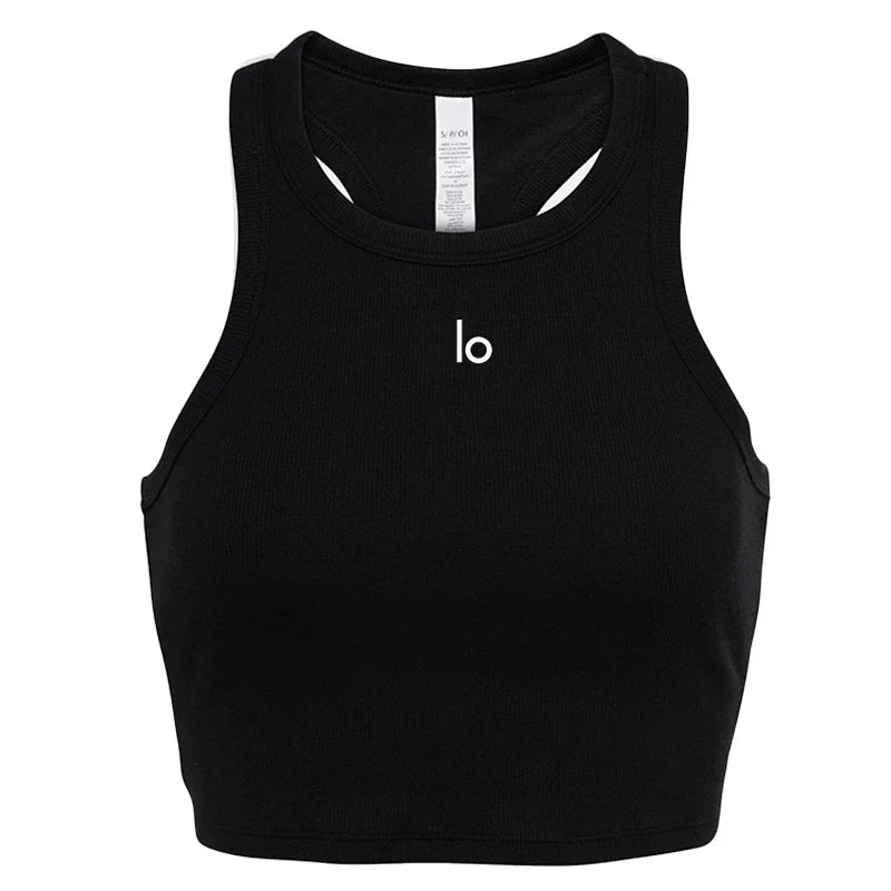 Sexy Sports Bras Halter Yoga Bra Tank Top Women Fitness Gym Shockproof Seamless Running Workout Fast Dry Underwear Push Up Vest