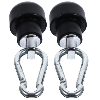 2 Sets Fitness Equipment Accessories Gym Machine Lock Adapter Home Cable Rope Attachments for Iron