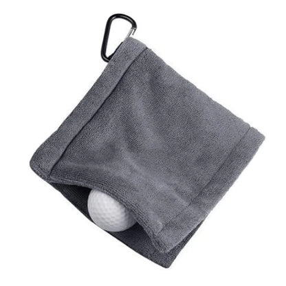 1 golf ball cleaning towel Microfiber scrub cleaning club wipe Ball towel Outdoor sports towel