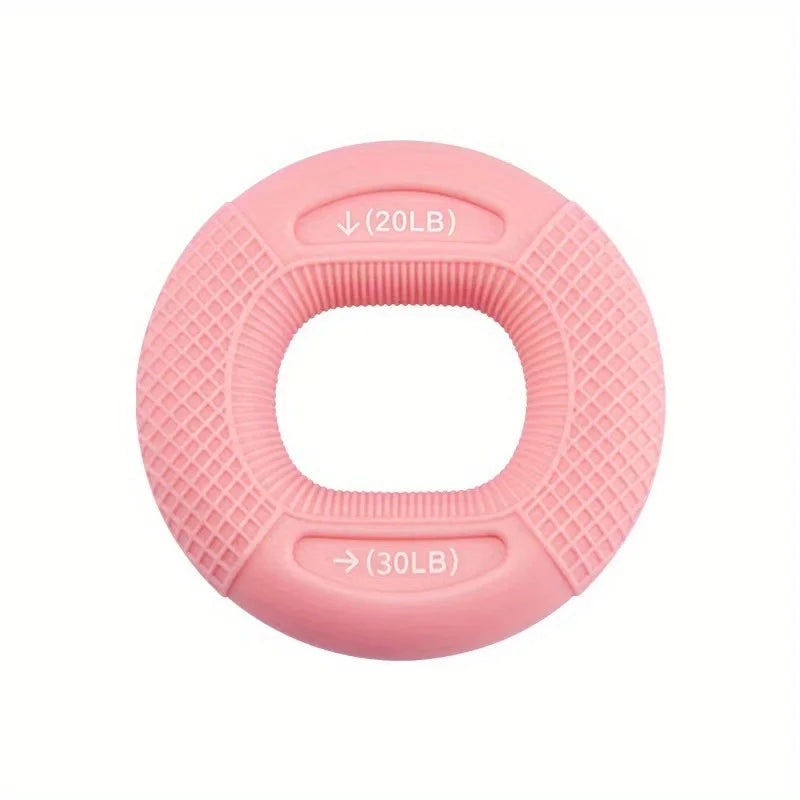 Build Muscle Strength in Your Hands with this 20-80LB Hand Muscle Training Silicone Ring - Perfect for Home Gyms!
