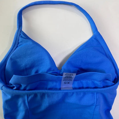 2 Pieces Impact Sports Set Workout Clothes Shorts Sets Impact Longline Strappy Top Seamless Scrunch Shorts Yoga Clothing Gym Set