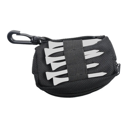 Golf Belt Pouch Practice Accessory Bag Hanging Golf Ball Storage Accessory Organizer