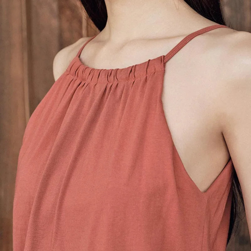 Women Yoga vest Summer Sleeveless Sport Top Casual Solid color T-Shirt Loose Sportswear Ladies Basic Sports Fitness Vest