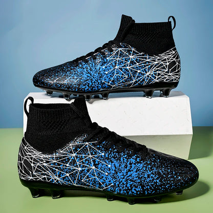 Men's safety wrapped anti-slip turf football shoes training football shoes sports shoes men's football shoes