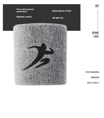 Sports Wristbands for Men Women - Breathable Sweat Absorbing Wrist Support for Running Basketball Tennis Gym Fitness Workout