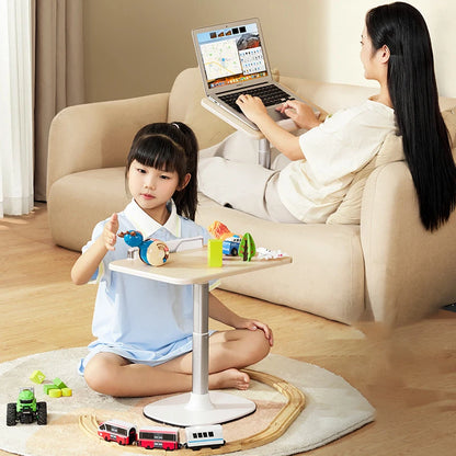 Bookshelf Children's Reading Picture Book Solid Wood Desktop Bed Floor Tablet Bracket Can Lift Baby Telescopic Wooden Book Clip