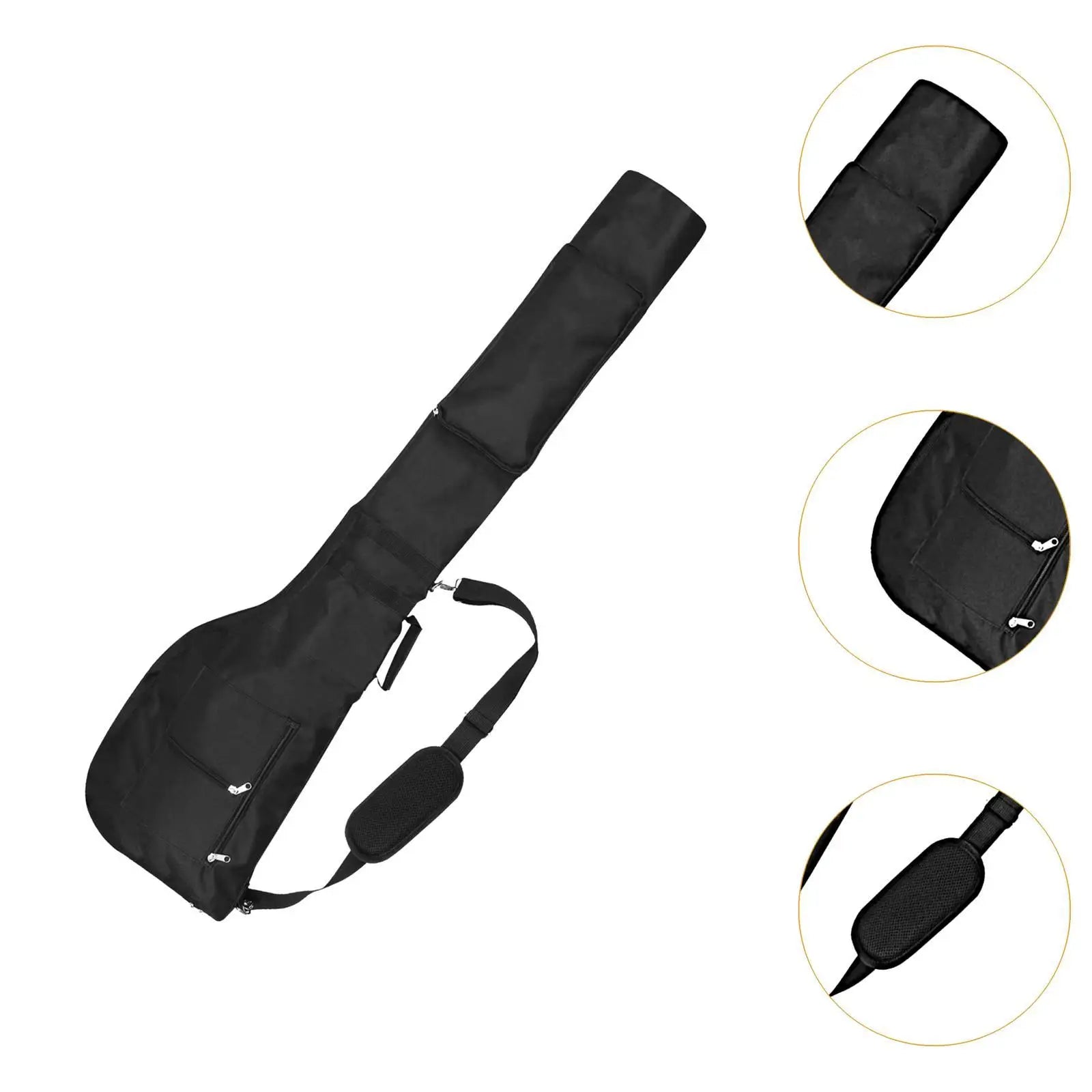 Golf Club Carry Bag Soft Professional Waterproof Storage Portable Golf Bag for Practicing Course Gift Driving Range Training