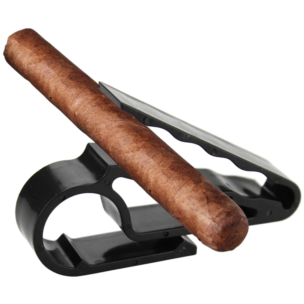 1 pcs Golf Cigar Holder Golf Clips Clamp Boat Minder Grip Clip Cigarette Clamp Smoking products for Golfers Golf Bags and Carts