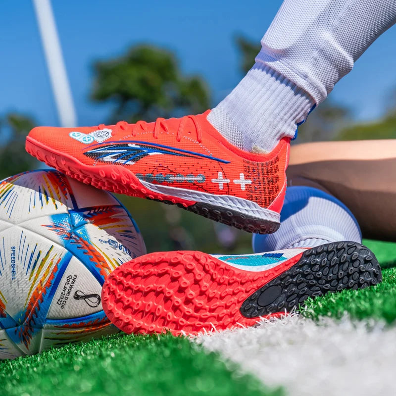 Soccer Shoes For Men Indoor Professional Football Shoes Society Cleats Fast Football Field Boots TF/AG Sneaker Original Training