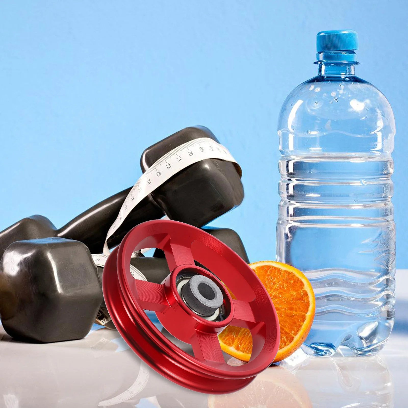 Aluminum Alloy Pulley Fitness Accessories Household Gym Equipment Parts Professional Supplies Easy Install Fitness Pulley Home