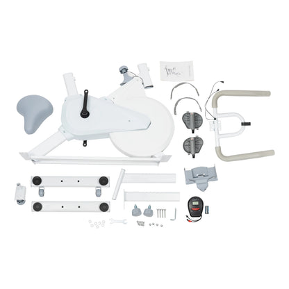 Exercise Bike, Indoor Cycling Bike Stationary, Cycle Bike with Comfortable Seat Cushion, Digital Display with Pulse