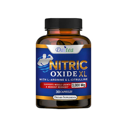 Super Nitric Oxide - Helps Improve Workout Performance, Muscle Growth and Strengthening, Physical Fitness