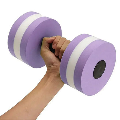 Multicolor EVA Water Dumbbell Pool Exercise Floating Dumbbell Aquatic Exercise Dumbbells Water Sports Aerobic Fitness Equipment