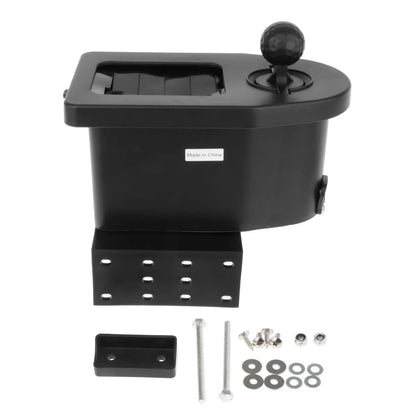 Golf Cart Club Balls Washer Pre Drilled Cart Mount Washing Machine with Bracket Set Maintain Set Golf Ball Club Cleaner