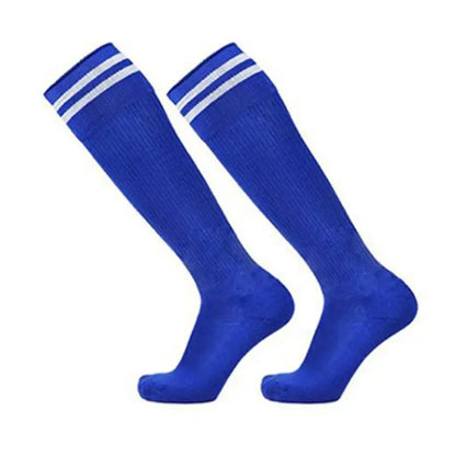 1 Pair Football Sports Socks Long  Knee Cotton Spandex Kids   Legging Stockings Soccer Baseball Ankle Adults Children Socks