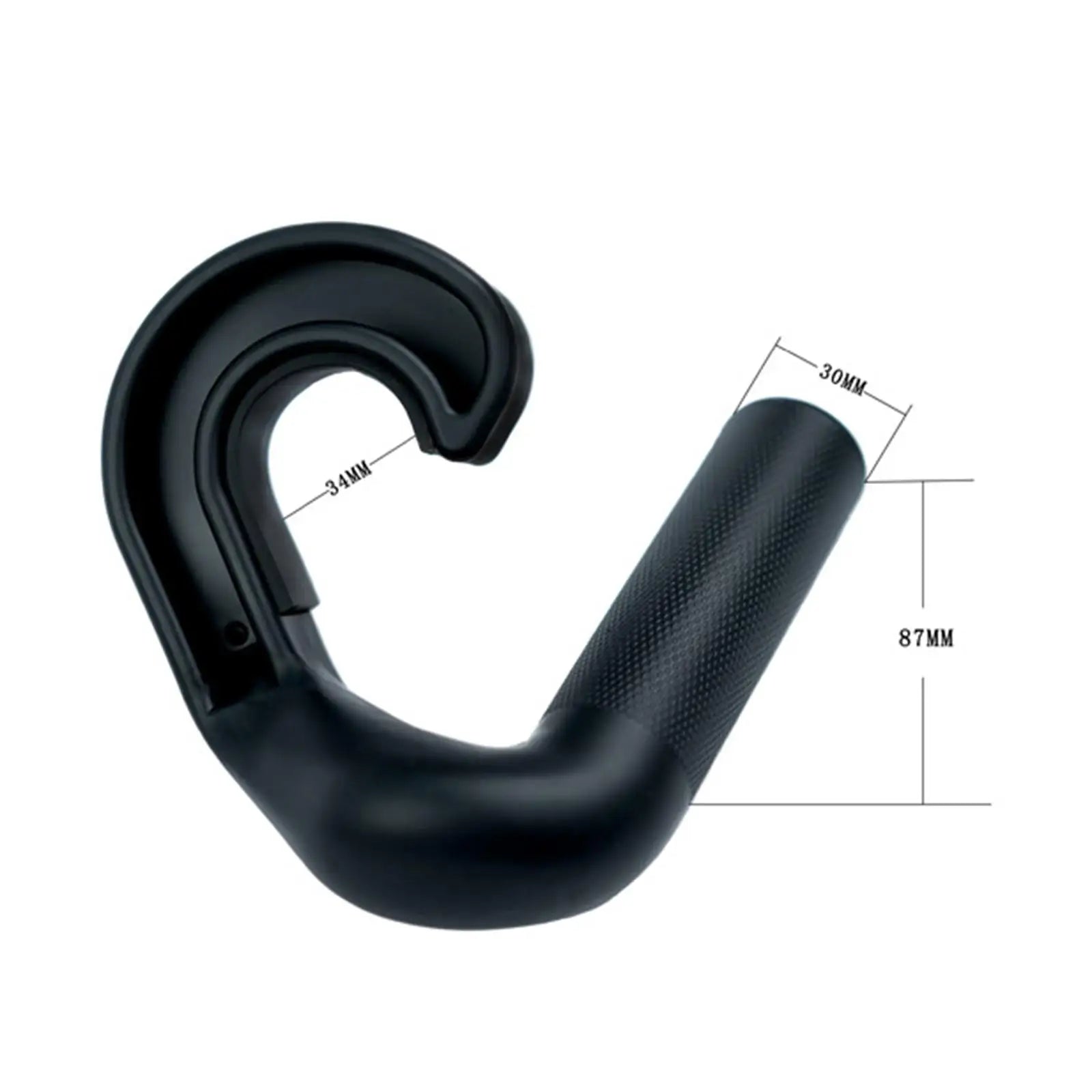 2 Pieces Pull up Handles Hand Grips for Fitness Row Attachment Deadlift