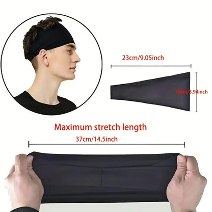 MIAO-US Sweat-Absorbent Sports Headband