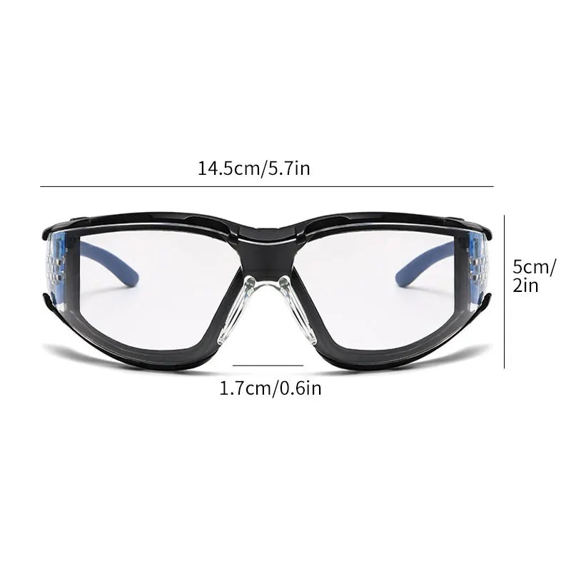 Safety Goggles Glasses Sport Eye Protection Soft Foam Gasket Goggles for Shooting Woodworking Lab Industry Outdoor Sports