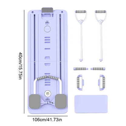 2025 Multifunctional Abdominal Board Resistance Bands Hand Grips Push Ups Stands abdominal Muscle Curling Home Fitness Equipment