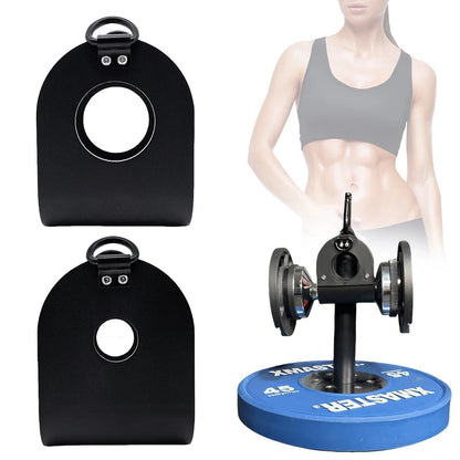 U Shaped Clip Gym Barbell Clip Load Dumbbells on Barbells Turn Bars Into Landmines Hook Dumbbells on Dip Belt for Weightlifting