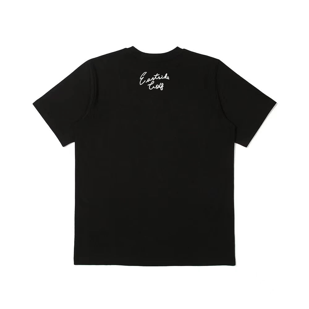 Summer New Golf T-shirt Unisex Golf Round Neck Top Breathable Loose Sports T-shirt Golf Wear for Men and Women