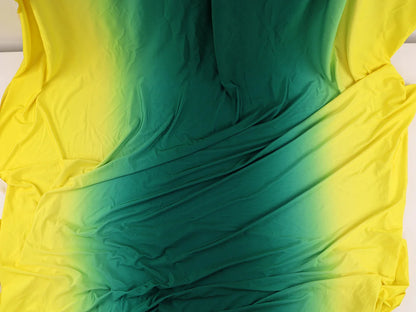 Knit Spandex Ombre Fabric for Dancing Dress Sportwear Yoga Clothing Stretch Lycra Fabric 58" -By Yard